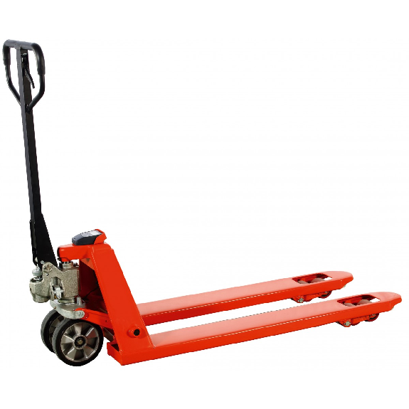 Transpalette mobile avec pesage 2000 kg-Lire la description