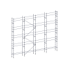 Échafaudage façadier 130 m² lisses