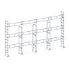 Échafaudage ES49 maçon 91 m² Garde-corps Structure