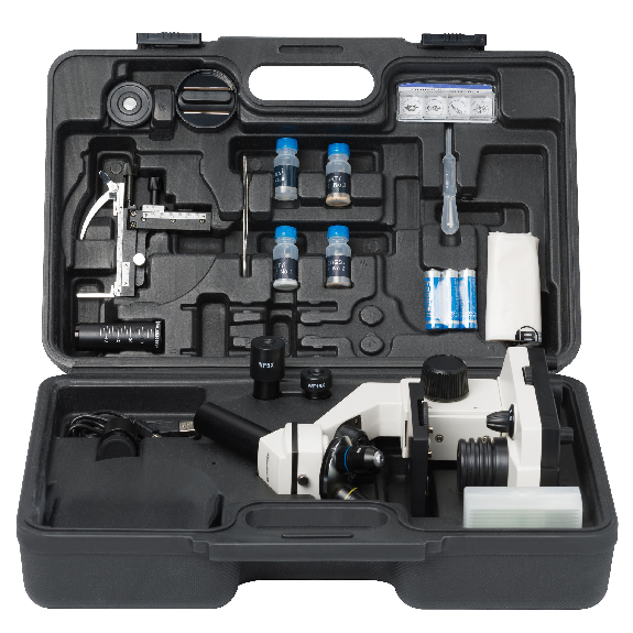 BRESSER Biolux NV 20x-1280x Microscopio con Cámara USB HD-Leer más