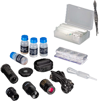 BRESSER Biolux NV 20x-1280x Microscopio con Cámara USB HD-Leer más