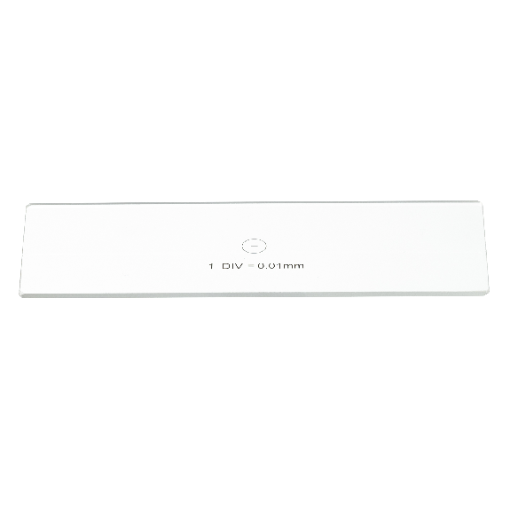 BRESSER Lame porte-objets avec un échelle micrométrique gradué de 1/100-Lire la description