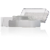 BRESSER Cubreobjetos 24x50 mm realizados en vidrio borosilicato - 100 unidades