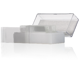 BRESSER Cubreobjetos 24x50 mm realizados en vidrio borosilicato - 100 unidades-Leer más