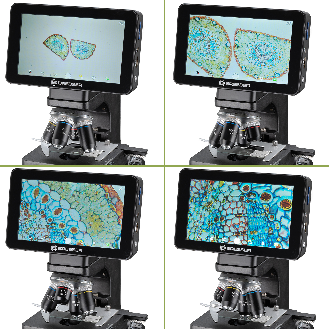 Microscopio LCD BRESSER Researcher-Leer más