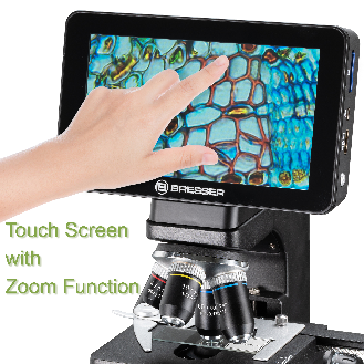 Microscopio LCD BRESSER Researcher-Leer más