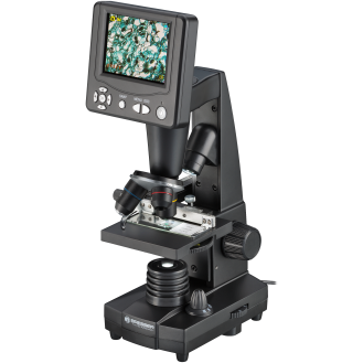 BRESSER Microscopio de enseñanza LCD 8.9cm (3.5")-Leer más