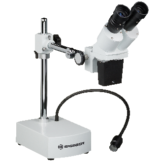 Microscope DEL à lumière incidente 5x 20x BRESSER Biorit ICD +CS (30,5)-Lire la description