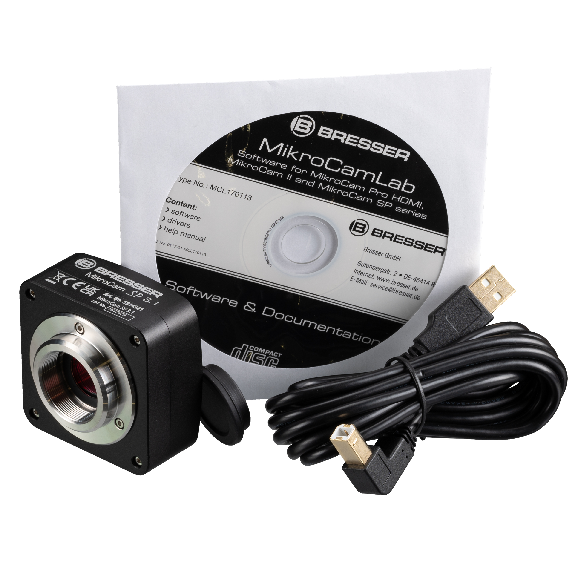 Cámara de Microscopio BRESSER MikroCam SP 3.1-Leer más