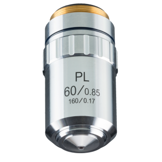 Objetivo planacromático BRESSER 60x-Leer más