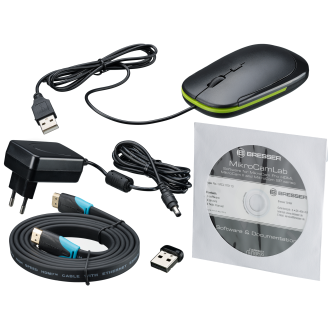 Cámara para Microscopio BRESSER MikroCam PRO HDMI con Autoenfoque-Leer más