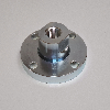Accouplement pour tige de vérin M12x1,25, flottant, en acier zingué