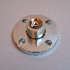 Accouplement pour tige de vérin M27x2, flottant, en acier zingué