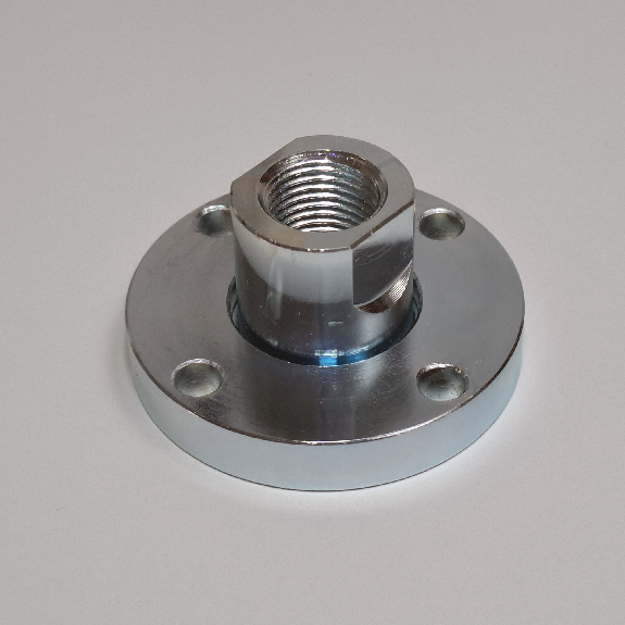 Accouplement pour tige de vérin M16x1,5, flottant, en acier zingué Accouplement pour tige de vérin M16x1,5, flottant, en acier zingué-Lire la description