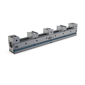 Morsa Multiflex Art.611 T.2x900 con ganasce doppie e staffe-Leggi tutto