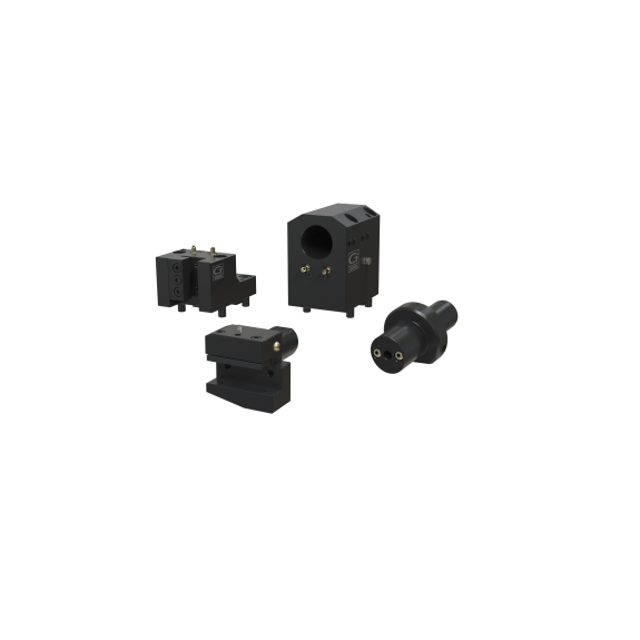 Portautensile statico assiale rovesciato destro  per utensili quadri W=32 con attacco VDI-50 DIN69880-Leggi tutto