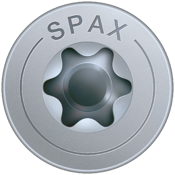 SPAX Tellerkopf Ohne Linse T-Star Plus T20 Gewindelänge 46mm WIROX 5x77mm (150)-Beschreibung lesen
