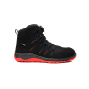 ELTEN Sicherheitsstiefel MADDOX BOA black-red Mid ESD S3, Gr. 46