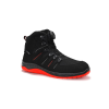 ELTEN Sicherheitsstiefel MADDOX BOA black-red Mid ESD S3, Gr. 46