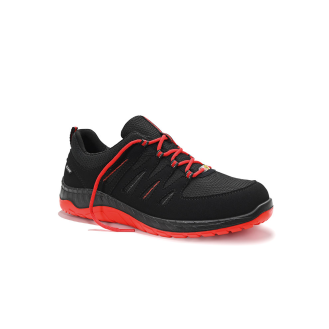 ELTEN Berufshalbschuh MADDOX black-red Low ESD O2, Gr. 38-Beschreibung lesen