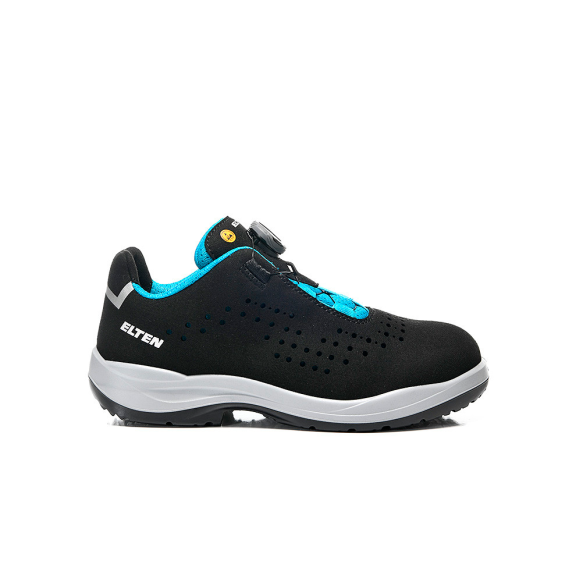 ELTEN Damen-Sicherheitshalbschuh IMPULSE Lady BOA aqua Low ESD S1P, Gr. 38-Beschreibung lesen