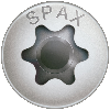 SPAX Linsenmultikopf T-Star Plus T20 Vollgewinde A2 4,5x50mm (200)