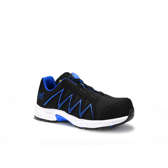 JORI Sicherheitshalbschuh jo_SPEEDY BOA black-blue Low ESD S1P, Gr. 42-Beschreibung lesen