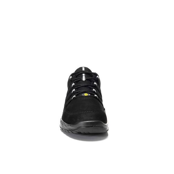 ELTEN Berufshalbschuh MADDOX black leather Low ESD O2, Gr. 40-Beschreibung lesen