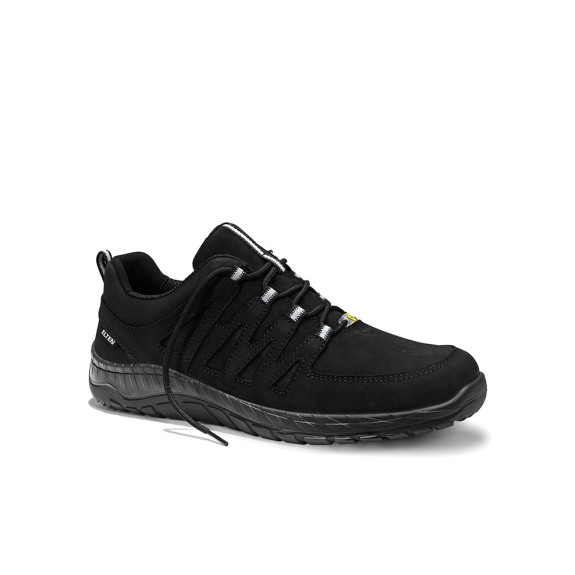 ELTEN Berufshalbschuh MADDOX black leather Low ESD O2, Gr. 40-Beschreibung lesen