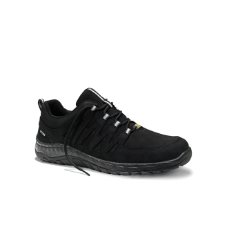ELTEN Berufshalbschuh MADDOX black leather Low ESD O2, Gr. 40-Beschreibung lesen