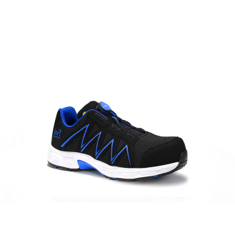 JORI Sicherheitshalbschuh jo_SPEEDY BOA black-blue Low ESD S1P, Gr. 44-Beschreibung lesen