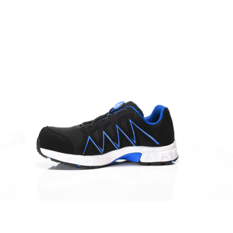 JORI Sicherheitshalbschuh jo_SPEEDY BOA black-blue Low ESD S1P, Gr. 44-Beschreibung lesen