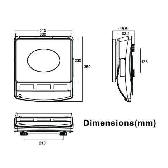 balance compteuse précision portée 6 kg - précision 0.1g - MILLIOT-Lire la description