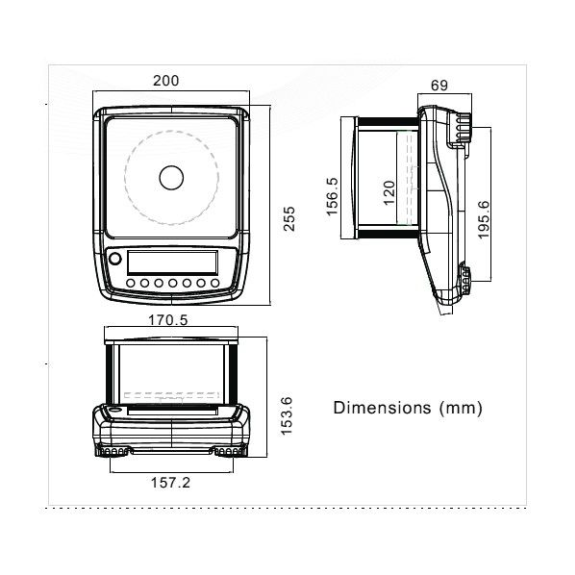 Balance de précision homologuée 0,01 g, portée 600 g-Lire la description