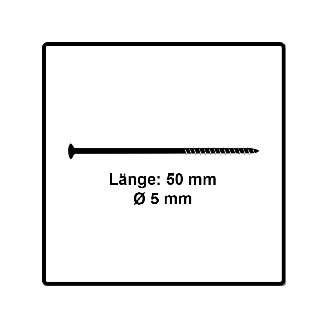 Fischer Power-Fast II FPF II Spanplattenschraube 5,0x50 mm 200 Stück ( 670376 ) Senkkopf mit Torx Teilgewinde galvanisch verzinkt, blau passiviert-Beschreibung lesen