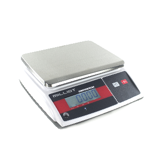 Balance de contrôle du poids homologuée portée 6/15 kg et précision 2/5 g - MILLIOT-Lire la description