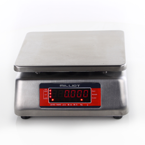 BALANCE INOX SS, portée 6 kg et précision 1 g - MILLIOT-Lire la description