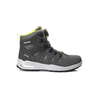 ELTEN Berufsstiefel RILEY XXF BOA GTX grey-lime Mid ESD O2 WR CI, Gr. 47-Beschreibung lesen
