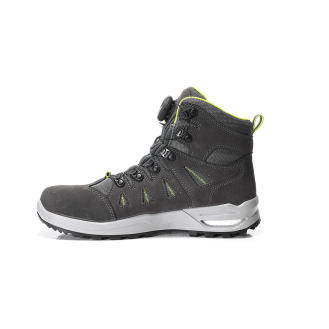 ELTEN Berufsstiefel RILEY XXF BOA GTX grey-lime Mid ESD O2 WR CI, Gr. 47-Beschreibung lesen