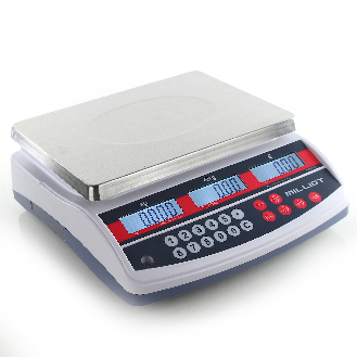 Balance poids prix sans ticket, portée 3/6 kg et précision 1/2g - MILLIOT-Lire la description