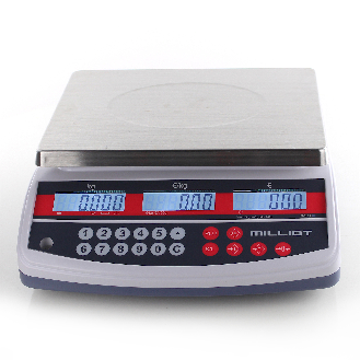 Balance poids prix sans ticket, portée 3/6 kg et précision 1/2g - MILLIOT-Lire la description