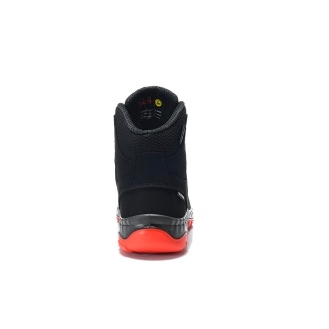 ELTEN Sicherheitsschnürstiefel MADDOX black-red Mid ESD S3, Gr. 48-Beschreibung lesen