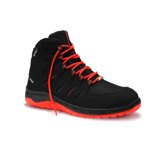 ELTEN Sicherheitsschnürstiefel MADDOX black-red Mid ESD S3, Gr. 48-Beschreibung lesen