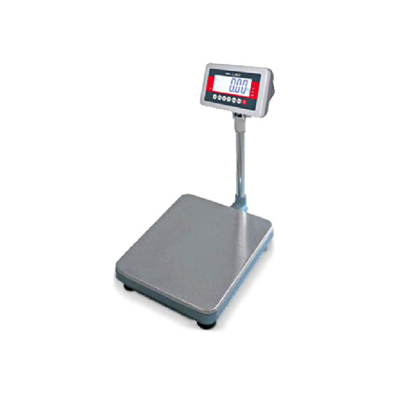 Balance pese colis industrielle 400x400, portée 150 kg, précision 20g - MILLIOT-Lire la description