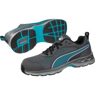 Puma Damenschuh 643990 FUSE KNIT BLUE, ESD SRC HRO S1P, Gr.38-Beschreibung lesen