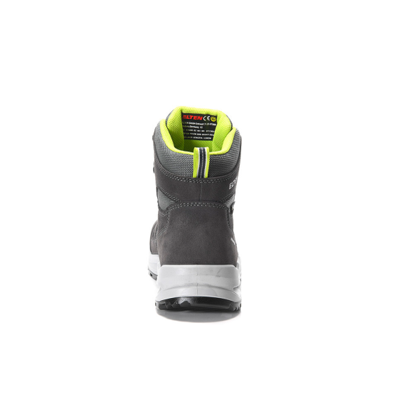 ELTEN Berufsstiefel RILEY XXF BOA GTX grey-lime Mid ESD O2 WR CI, Gr. 46-Beschreibung lesen
