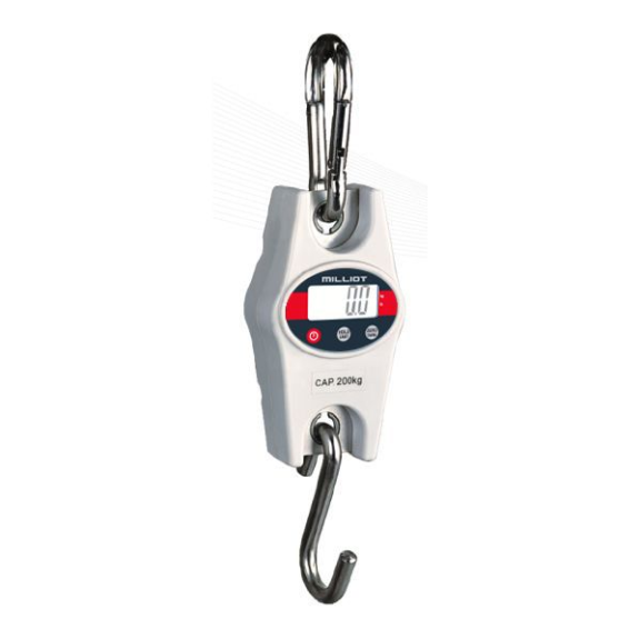 Dynamomètre Crochet peseur CR, portée 100 kg précision 50g – MILLIOT-Lire la description