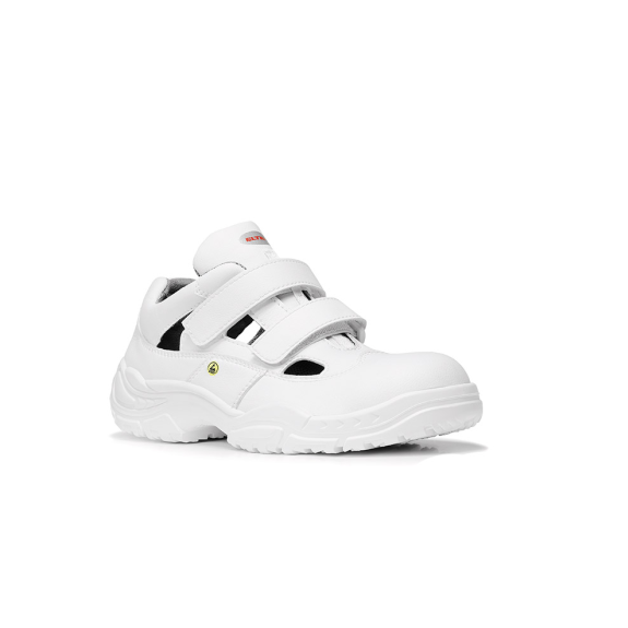 ELTEN Sicherheitssandale WHITE Easy Low ESD S1, Gr. 39-Beschreibung lesen