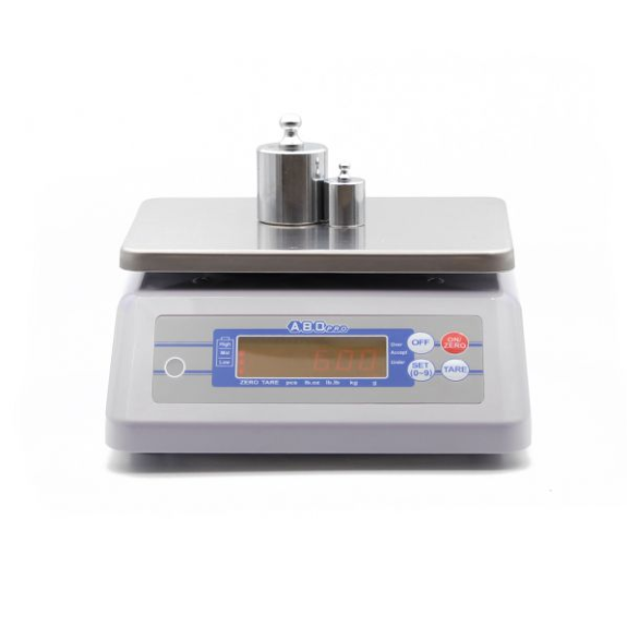 Balance étanche portée 6 KG / précision 1 G / plateau 230x190 mm-Lire la description