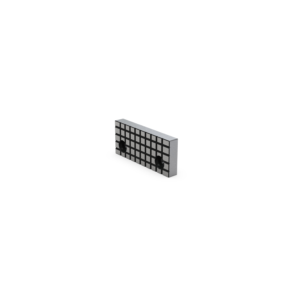 Piastra ganascia zigrinata Art.610D T.2-Leggi tutto